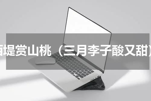 西堤赏山桃（三月李子酸又甜）