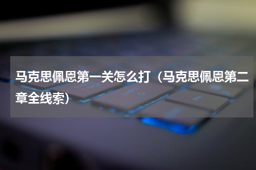 马克思佩恩第一关怎么打（马克思佩恩第二章全线索）