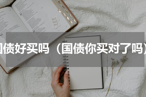 国债好买吗（国债你买对了吗）