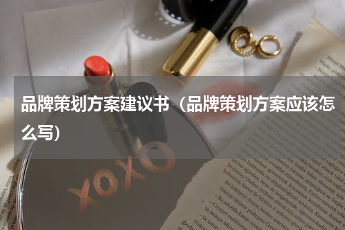 品牌策划方案建议书（品牌策划方案应该怎么写）