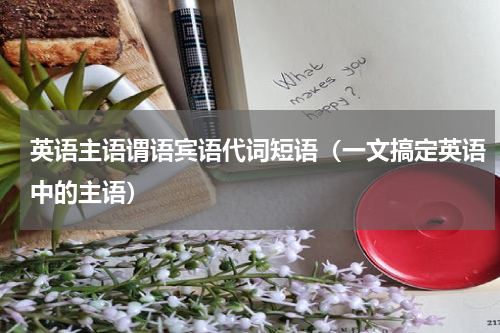 英语主语谓语宾语代词短语（一文搞定英语中的主语）
