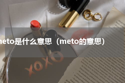 meto是什么意思（meto的意思）