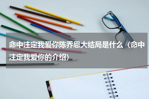 命中注定我爱你陈乔恩大结局是什么（命中注定我爱你的介绍）