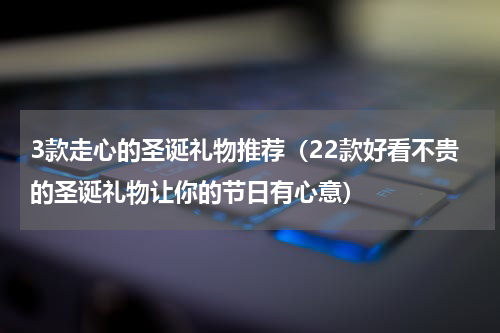 3款走心的圣诞礼物推荐（22款好看不贵的圣诞礼物让你的节日有心意）