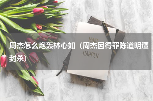 周杰怎么炮轰林心如（周杰因得罪陈道明遭封杀）