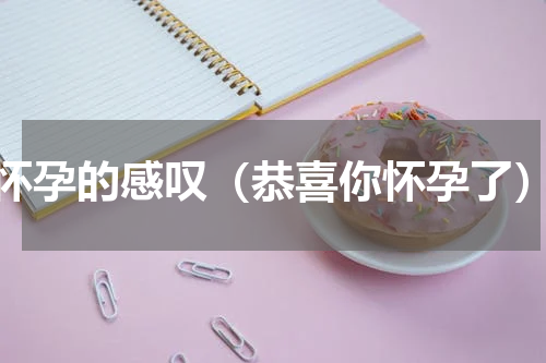 怀孕的感叹（恭喜你怀孕了）