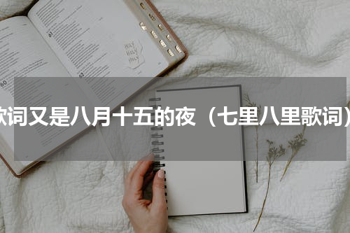 歌词又是八月十五的夜（七里八里歌词）