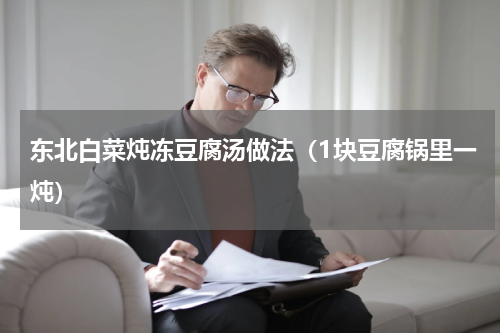 东北白菜炖冻豆腐汤做法（1块豆腐锅里一炖）