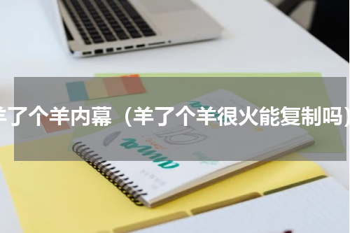 羊了个羊内幕（羊了个羊很火能复制吗）