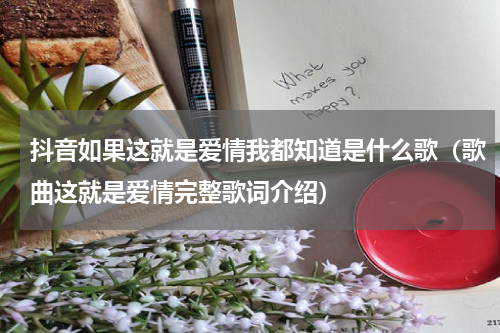 抖音如果这就是爱情我都知道是什么歌（歌曲这就是爱情完整歌词介绍）