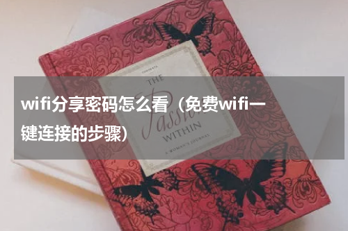 wifi分享密码怎么看（免费wifi一键连接的步骤）