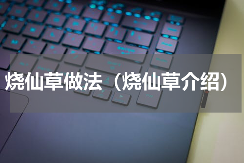 烧仙草做法（烧仙草介绍）