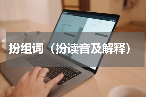 扮组词（扮读音及解释）