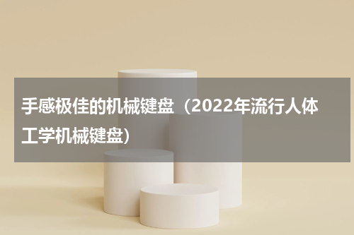 手感极佳的机械键盘（2022年流行人体工学机械键盘）