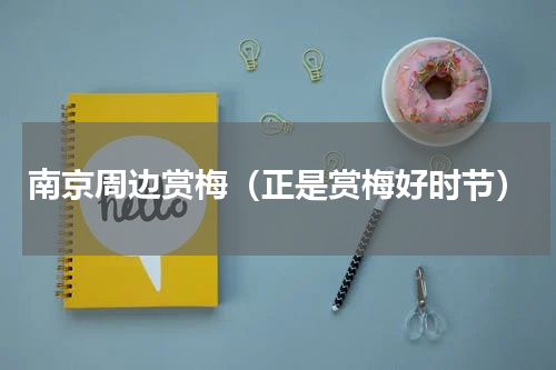 南京周边赏梅（正是赏梅好时节）