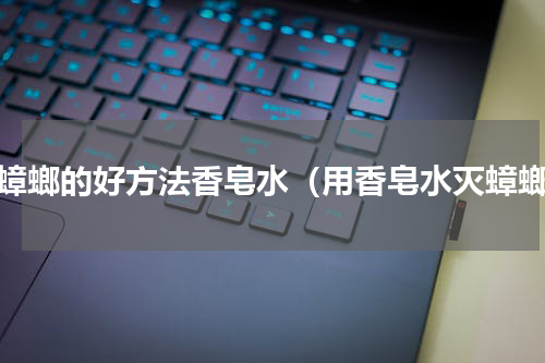 灭蟑螂的好方法香皂水（用香皂水灭蟑螂）