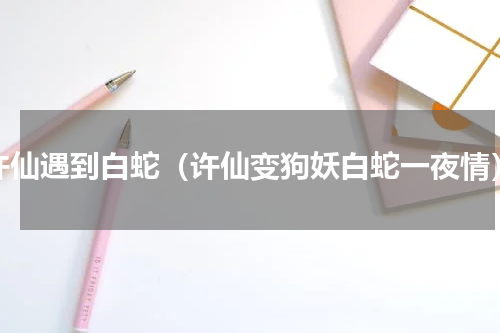 许仙遇到白蛇（许仙变狗妖白蛇一夜情）