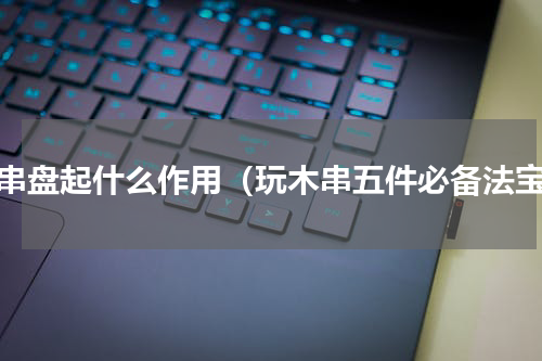 木串盘起什么作用（玩木串五件必备法宝）