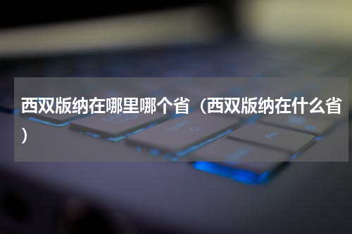 西双版纳在哪里哪个省（西双版纳在什么省）