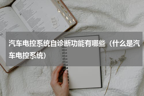 汽车电控系统自诊断功能有哪些（什么是汽车电控系统）