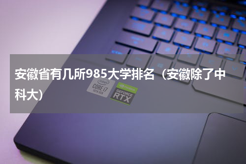 安徽省有几所985大学排名（安徽除了中科大）