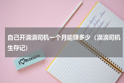 自己开滴滴司机一个月能赚多少（滴滴司机生存记）