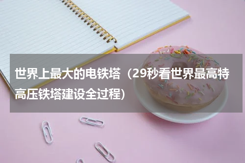 世界上最大的电铁塔（29秒看世界最高特高压铁塔建设全过程）
