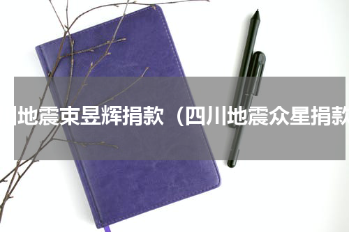 汶川地震束昱辉捐款（四川地震众星捐款）