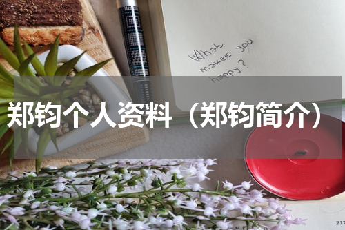 郑钧个人资料（郑钧简介）