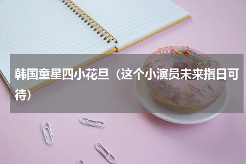 韩国童星四小花旦（这个小演员未来指日可待）