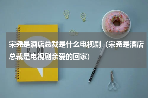 宋尧是酒店总裁是什么电视剧（宋尧是酒店总裁是电视剧亲爱的回家）