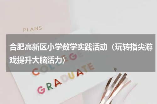 合肥高新区小学数学实践活动（玩转指尖游戏提升大脑活力）