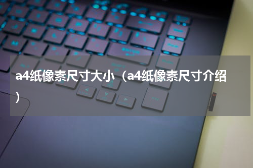 a4纸像素尺寸大小（a4纸像素尺寸介绍）