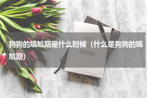 狗狗的尴尬期是什么时候（什么是狗狗的尴尬期）