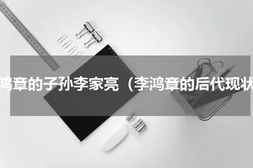 李鸿章的子孙李家亮（李鸿章的后代现状）