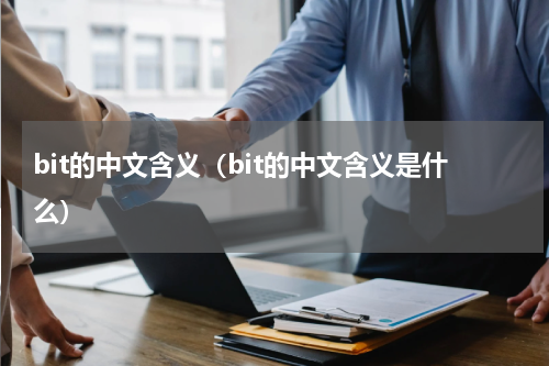 bit的中文含义（bit的中文含义是什么）