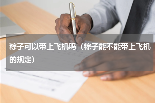 粽子可以带上飞机吗（粽子能不能带上飞机的规定）