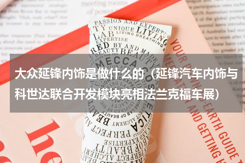 大众延锋内饰是做什么的（延锋汽车内饰与科世达联合开发模块亮相法兰克福车展）