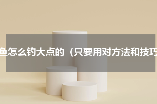 鳊鱼怎么钓大点的（只要用对方法和技巧）