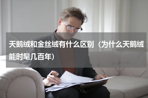 天鹅绒和金丝绒有什么区别（为什么天鹅绒能时髦几百年）
