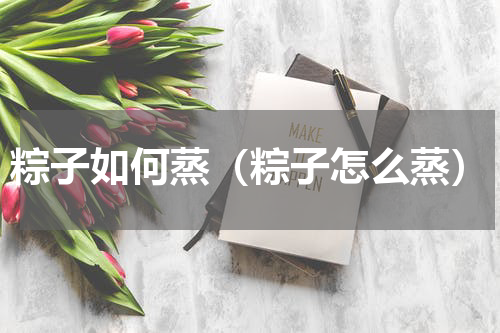 粽子如何蒸（粽子怎么蒸）