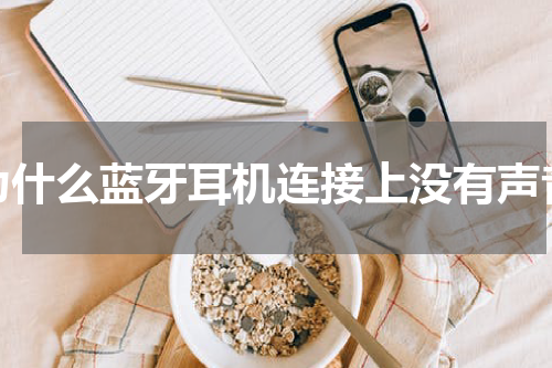 为什么蓝牙耳机连接上没有声音
