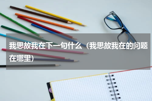 我思故我在下一句什么（我思故我在的问题在哪里）