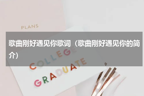 歌曲刚好遇见你歌词（歌曲刚好遇见你的简介）