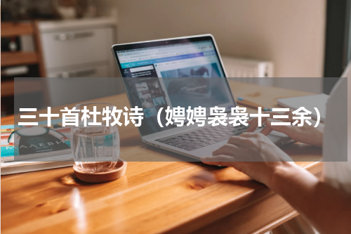 三十首杜牧诗（娉娉袅袅十三余）