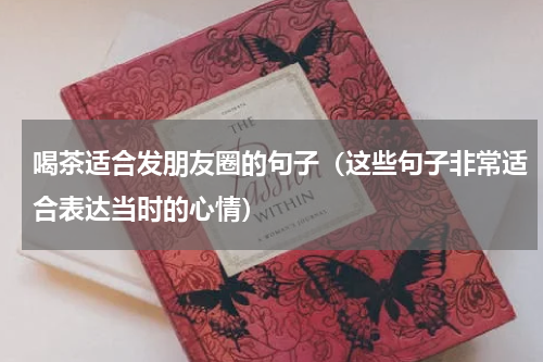 喝茶适合发朋友圈的句子（这些句子非常适合表达当时的心情）