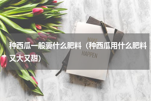 种西瓜一般要什么肥料（种西瓜用什么肥料又大又甜）