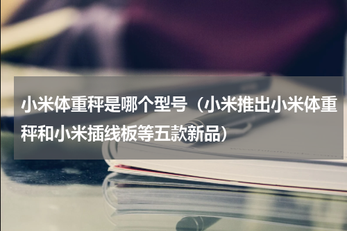 小米体重秤是哪个型号（小米推出小米体重秤和小米插线板等五款新品）
