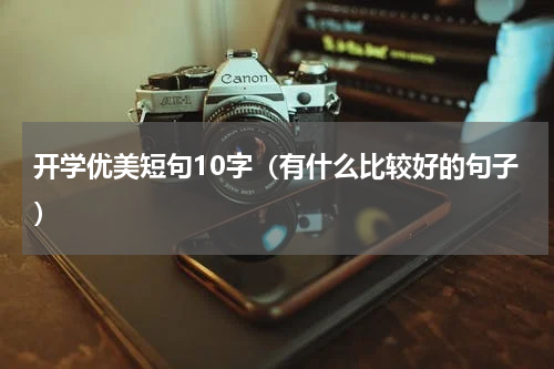 开学优美短句10字（有什么比较好的句子）