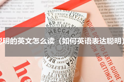 聪明的英文怎么读（如何英语表达聪明）